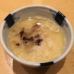 饗 くろ喜 - 牛白湯つけそば つけ汁（1,200円） 2017.9