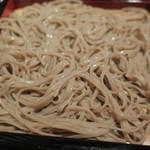 手打ち蕎麦 ほかげ - 鴨せいろ　ズームアップ