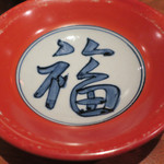 手打ち蕎麦 ほかげ - 江戸川春菊と桜えびサラダ仕立て　ズームアップ