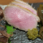 手打ち蕎麦 ほかげ - 酒肴３種盛り　ズームアップ