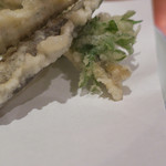 手打ち蕎麦 ほかげ - 稚鮎の天婦羅（千葉）　ズームアップ