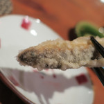 手打ち蕎麦 ほかげ - 稚鮎の天婦羅喰らう