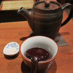 手打ち蕎麦 ほかげ - 蕎麦湯を楽しむ