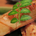 手打ち蕎麦 ほかげ - 焼き筍（三重）　ズームアップ