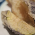 手打ち蕎麦 ほかげ - 野菜天婦羅　ズームアップ