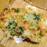 天ぷら処 こさか - 南蛮海老かき揚げ
