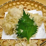 天ぷら処 こさか - ハモの天ぷら