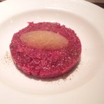 ラ・ブーシェリー・デュ・ブッパ - 熟成鹿のタルタル