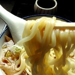 肉そば 舞鶴 - 中華麺　アップ！