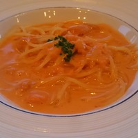 リストランテ・アルコ - パスタ①　ウニのクリームソーススパゲッティ