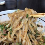 濃厚担々麺はなび - 麺