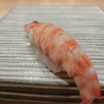 鮨 巳之七 - 活車エビ