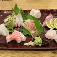 稲水器 あまてらす - 刺身の盛り合わせ
