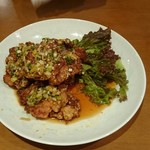 青蓮 - サッパリ甘酢タレが染み込んでも衣のパリパリキープ