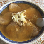 のんきや - 手打ちチャーシュー麺(味噌)