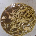 麺や而今 - 冷し和え玉・大城ブラック返しVer.