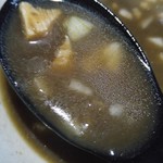 麺や而今 - 冷し和え玉・大城ブラック返しVer.