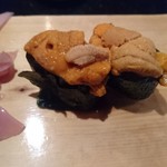 春寿司 - ウニ。てんこ盛り