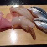 春寿司 - ミル貝と新子に近いコハダ