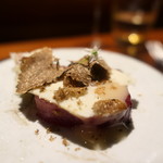 TACUBO - 気仙沼のカツオにトリュフとトリュフ入りチーズ