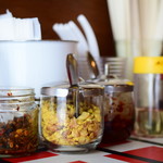 アジア食堂 パクパク - 卓上の付け合せたち