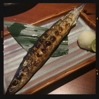 Sennennoutage - 秋刀魚の塩焼き 430円