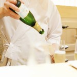 鮨 さいとう - シャンパン