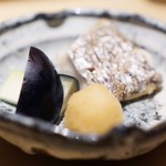 鮨 さいとう - 太刀魚、水茄子