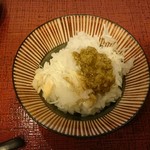 蓬左茶寮 - 食事①：ドウマンガニご飯