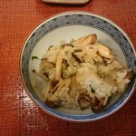 蓬左茶寮 - 食事④：キノコ炒飯