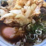 加賀 - 201708かき揚げ玉子そば
