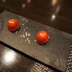 レストラン バカール - プティトマト、キャラメリゼ