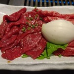 焼肉レストラン 安楽亭 - 得々ダブル120ランチ。八種類から二種類の焼き肉が選べます。