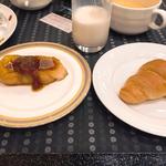 グランドエクシブ軽井沢 - フレンチトースト、クロワッサン