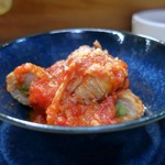 家庭料理 小川 - アスパラベーコン？