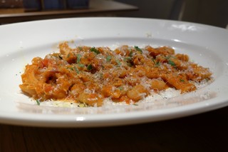 Italian Dining NATURA - トリッパと白いんげんのトマト煮 カラブリア風