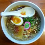 麺屋 高橋 - 辛い正油のアップ