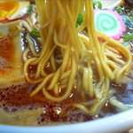 麺屋 高橋 - 辛い正油の麺