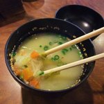 釜めし 串焼き 六左衛門 - 六左衛門汁