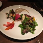 Wine & Kobe Beef D - 野菜サラダ