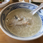 杉ケ瀬ヤナ - 絶品の鮎雑炊