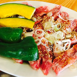 炭火焼肉 味楽 - ハラミ！