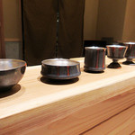 竹ざき - メタリックな質感を表現した陶器(2017/6月)