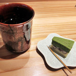 竹ざき - お茶と大将手製の和菓子(2017/6月)