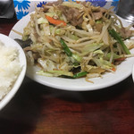 ラーメン 藤山屋 - 肉野菜炒め定食