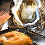 太鼓判亭 - 大きなムール貝と、