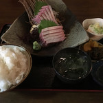 Yamamoto Sakanaya - ブリ刺身定食