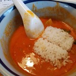 はなさき家 - 替玉ごはん投入