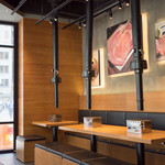  Futago HK TST shop - ほぼ12時ぴったりに入店したらこの状態、30分もしたらほぼ満席でした（土曜日）