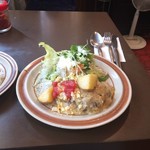 CURRY SHOP ITOH - クリームソースハンバーグ